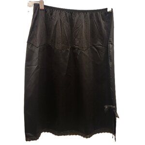 Harry Woods Vintage Slip Black Size Medium Lingerie